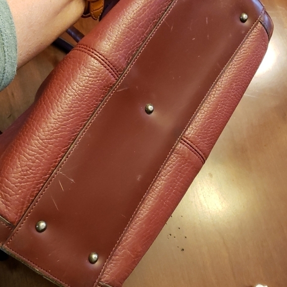 VINTAGE JR USA Julius Resnick Leather Satchel VGUC - Picture 8 of 12